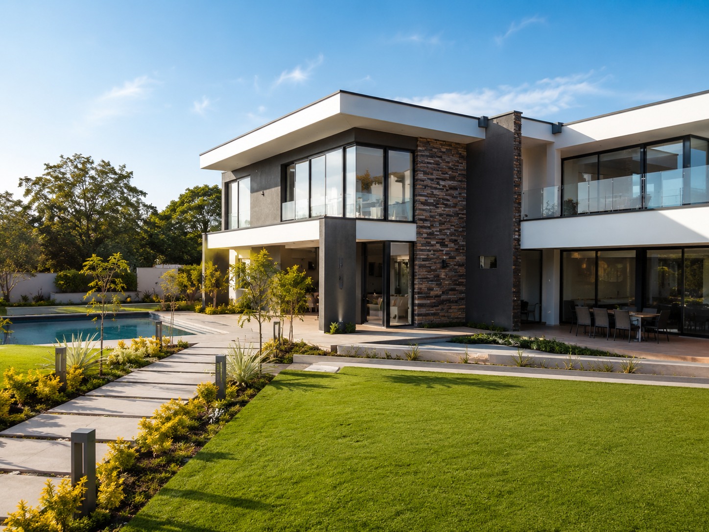 Modern residential architectural design